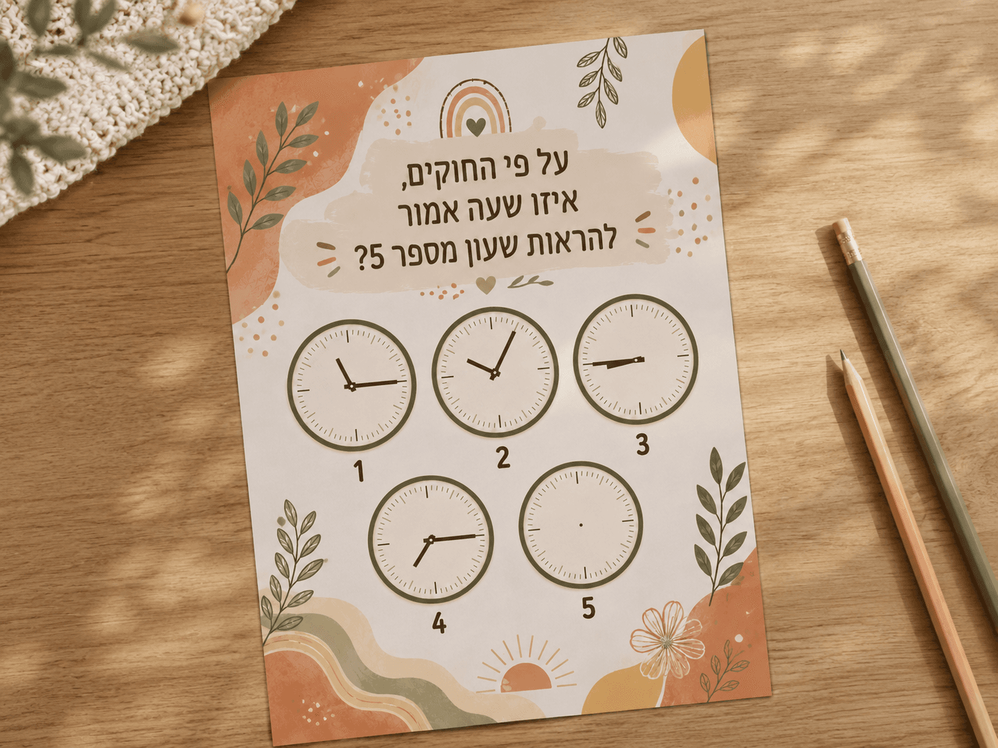 לוח אתגרי מוח — הדמיה 5