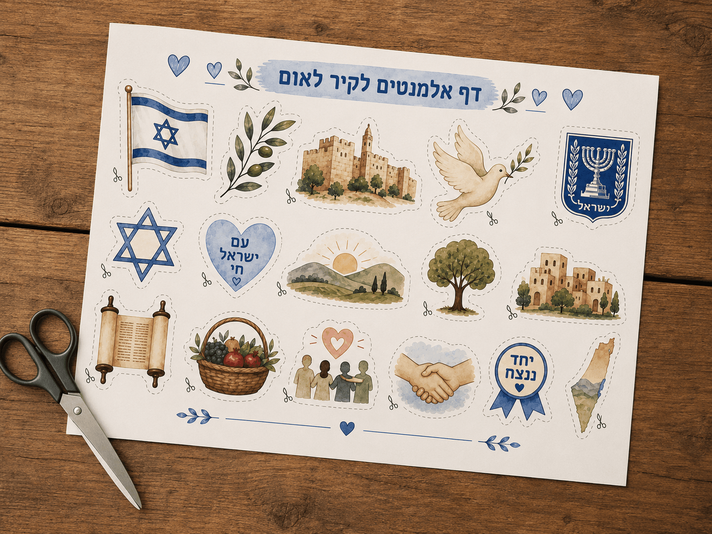 לוח לאום - הדמיה 2