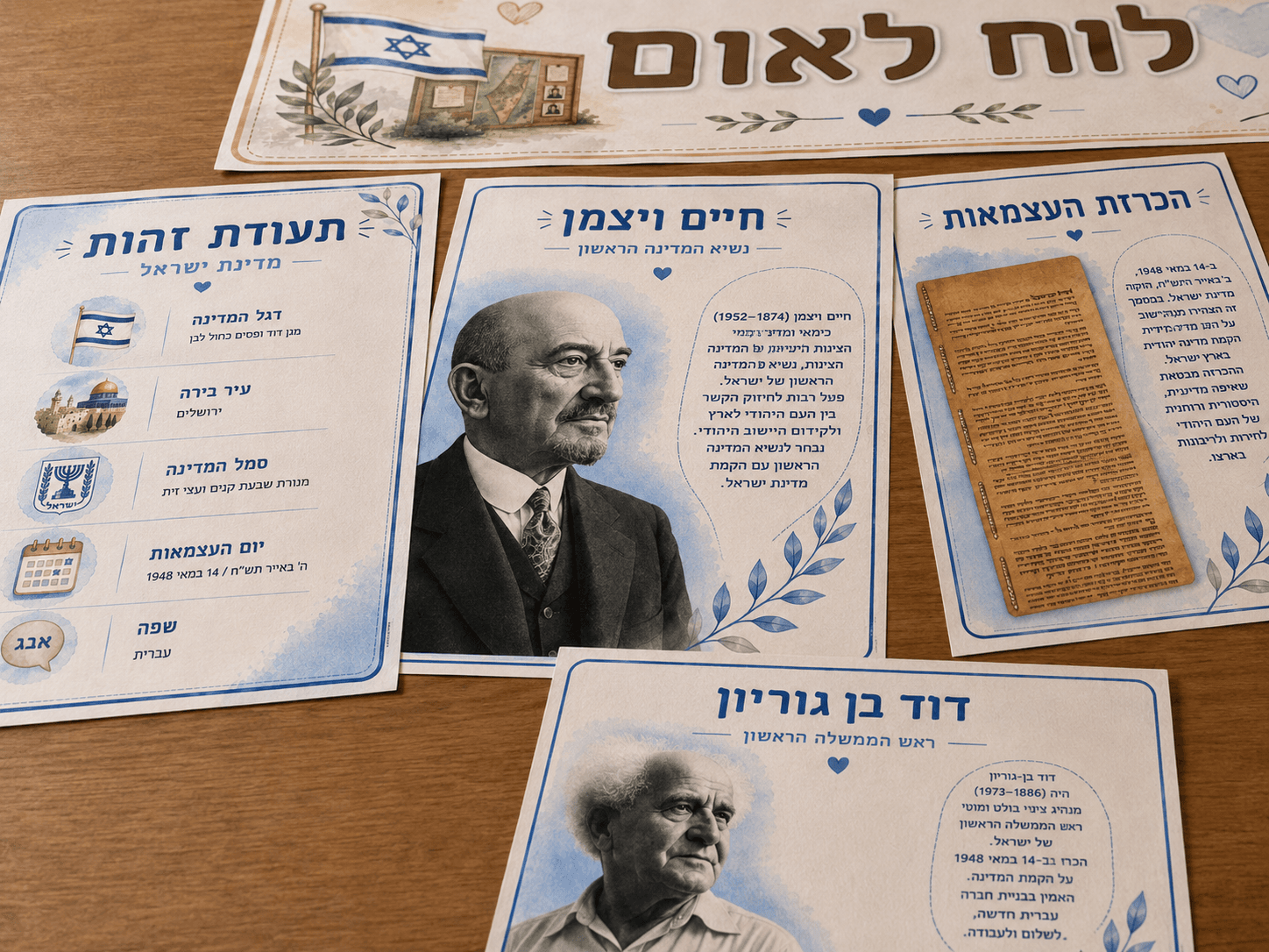 לוח לאום - הדמיה 1